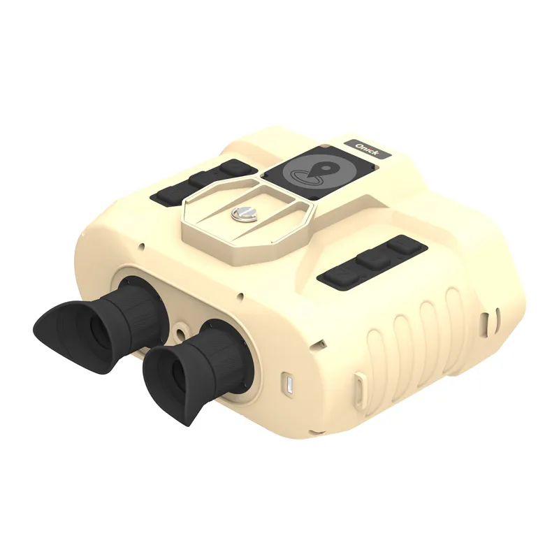 Dispositivo de reconhecimento portátil de imagem térmica de fusão binocular de c