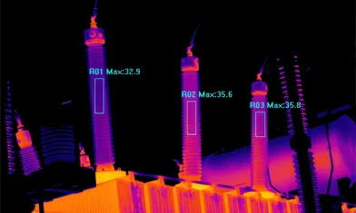 Qual é a capacidade de penetração da imagem térmica infravermelha?